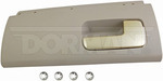 80477 - : Interior Door Handle Rear Right Kit Chrome Lever Beige Housing for Dorman Image