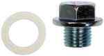 90075 - : Oil Drain Plug Standard M14-1.50, Head Size 17mm for Dorman Image