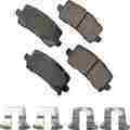 ACT2372 - : Akebono ProACT Ultra Premium Ceramic Disc Brake Pad Kit for AKEBONO Image
