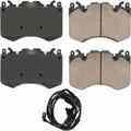 EUR1426 - : Akebono EURO Ultra Premium Ceramic Disc Brake Pad Kit for AKEBONO Image