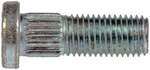 610308 - : M10-1.25 Serrated Wheel Stud - 10.24 Knurl, 29mm Length for Dorman Image