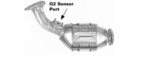 641188 - : Federal / EPA Catalytic Converter - Direct Fit - Front for AP Exhaust Image
