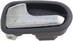 93848 - : Interior Door Handle Front Or Rear Left Chrome Lever Gray Housing - Front Left, Rear Left for Dorman Image