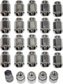 611122FK - : Wheel Nut Kit 1/2-20 Dometop - 3/4 In. Hex, 1-5/16 In. Length With Lock for Dorman Image