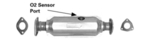 642582 - : Federal / EPA Catalytic Converter - Direct Fit for AP Exhaust Image