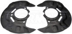 924372 - : Brake Dust Shield - 1 Pair for Dorman Image