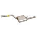 54321 - : Quiet-Flow SS Direct Fit Exhaust Muffler Assembly 2" Inlet (ID) 2" Outlet (OD) - Rear for Walker Exhaust Image