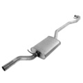 48347 - : Direct Fit Exhaust Resonator and Pipe Assembly 2.25" Inlet (ID) 2" Outlet (ID) for Walker Exhaust Image