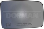 56309 - : Heated Door Mirror Glass for Dorman Image