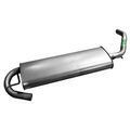 50054 - : Quiet-Flow SS Direct Fit Exhaust Muffler Assembly 2" Inlet (ID) 2" Outlet (OD) for Walker Exhaust Image