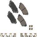 ACT2200 - : Akebono ProACT Ultra Premium Ceramic Disc Brake Pad Kit for AKEBONO Image