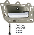 82163 - : Interior Door Handle Chrome Lever, Beige Housing - Front Right for Dorman Image