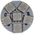 1157RSMD - : 1157 Red 5050SMD 20LED Bulb - Front, Front Inner, Inner, Outer, Rear for Dorman Image