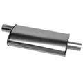 18113 - : SoundFX Universal Universal Exhaust Muffler 2.25" Inlet (ID) 2.25" Outlet (ID) for Walker Exhaust Image
