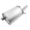 21575 - : Quiet-Flow SS Direct Fit Exhaust Muffler 1.875" Inlet (ID) 2.25" Outlet (OD) - Left for Walker Exhaust Image
