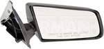 955184 - : Side View Mirror-Right, Standard, Black for Dorman Image