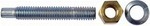 29200 - : Double Ended Stud- 3/8-16 x 1-1/4in and 3/8-16 x 7/16in - Front for Dorman Image