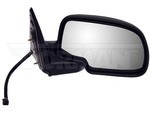 955531 - : Side View Mirror - Right , Power, Black, Manual Fold for Dorman Image