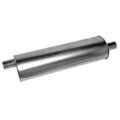 21351 - : Quiet-Flow SS Direct Fit Exhaust Muffler 2.5" Inlet (ID) 2.5" Outlet (ID) for Walker Exhaust Image