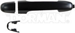 96622 - : Exterior Door Handle Rear Smooth Black - Rear Left, Rear Right for Dorman Image
