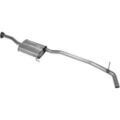47859 - : Quiet-Flow SS Direct Fit Exhaust Muffler Assembly 2" Inlet (OD) 2" Outlet (OD) - Front for Walker Exhaust Image
