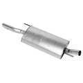 53052 - : Quiet-Flow SS Direct Fit Exhaust Muffler Assembly 2" Inlet (ID) 2" Outlet (OD) for Walker Exhaust Image
