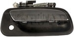 80870 - : Exterior Door Handle Front Right Chrome Black for Dorman Image