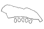 12591633 - : Camshaft Cover Gasket Kit for ACDelco Image