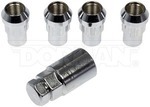 712628 - : Wheel Nut Lock Chrome Acorn Set M14-1.50 for Dorman Image