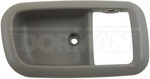 91362 - : Interior Door Handle Rear Right Bezel Gray Charcoal for Dorman Image