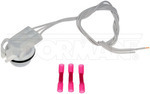 645202 - : 3 Wire Pigtail With Bulb Socket For Left Or Right Headlamp Assembly - Front Left, Front Right, Right for Dorman Image