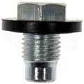 65246 - : Oil Drain Plug Pilot Point Molded Gasket M14-1.50, Head Size 17Mm for Dorman Image