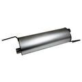 21539 - : Quiet-Flow SS Direct Fit Exhaust Muffler 2.5" Inlet (ID) 2.5" Outlet (ID) for Walker Exhaust Image