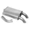 22324 - : Quiet-Flow SS Direct Fit Exhaust Muffler 2.25" Inlet (ID) 2.25" Outlet (OD) for Walker Exhaust Image