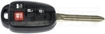 99686 - : Keyless Entry Remote with DIY Programming- 4 Button Blade Stamp G for Dorman Image