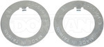 618058 - : Spindle Washer - I.D. 41.4mm O.D. 65.0mm Thickness 1.7mm - Front, Front Outer for Dorman Image