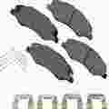 ACT2304 - : Akebono ProACT Ultra Premium Ceramic Disc Brake Pad Kit for AKEBONO Image