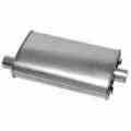 17870 - : SoundFX Universal Universal Exhaust Muffler 2" Inlet (ID) 2" Outlet (ID) for Walker Exhaust Image