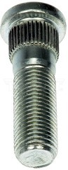 M12-1.25 Serrated Wheel Stud - 14.25mm Knurl, 46.33mm Length - Dorman (610-646)