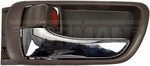 92915 - : Interior Door Handle Front And Rear Left Chrome And Brown - Front Left, Rear Left for Dorman Image