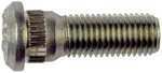 610244 - : M12-1.50 Serrated Wheel Stud - 14.22mm Knurl, 37mm Length for Dorman Image