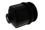 V106585 - : Cap, oil filter housing for Vaico Image