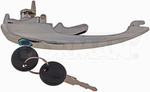 94540 - : Exterior Door Handle With Keyset Zinc Chrome - Front Left, Front Right for Dorman Image