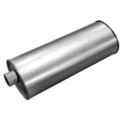 21547 - : Quiet-Flow SS Direct Fit Exhaust Muffler 2.5" Inlet (ID) 2.5" Outlet (ID) for Walker Exhaust Image