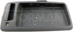 88268 - : Exterior Door Handle Rear Door With License Plate Bracket - Right Rear Cargo for Dorman Image