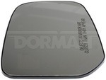 57705 - : Passenger, Plastic Backed, Non-Heated - Right for Dorman Image