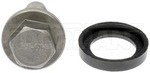 90153CD - : Oil Drain Plug Pilot Point With Gasket M12-1.75, Head Size 15 MM for Dorman Image