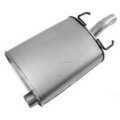 21567 - : Quiet-Flow SS Direct Fit Exhaust Muffler 2.25" Inlet (ID) 2.25" Outlet (OD) for Walker Exhaust Image