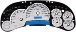 100103B - : Instrument Cluster Upgrade Kit - White Without Transmission Temperature for Dorman Image