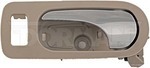 81828 - : Interior Door Handle - Front Left - Chrome Lever+Light Gray (Titanium) for Dorman Image